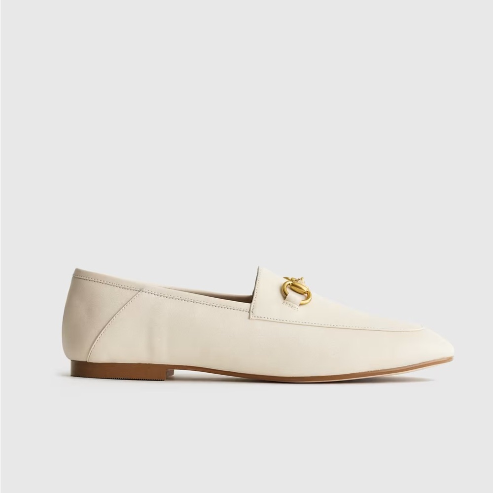 Italian Leather Horsebit Loafer